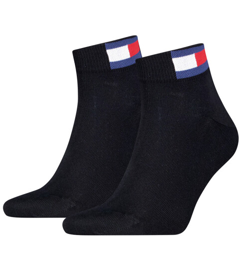 Tommy Hilfiger Sokker 2 pack Kvartal Dark Navy 39/42 Sokker Blå 39 42