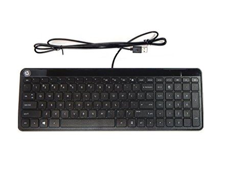 Hp 801526-031, Full-Size (100%), Koblet Med Ledninger (Ikke Trådløs), Usb, Mekanisk Nøkkelbryter, Qwerty, Sort