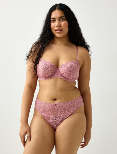Lindex Brazilian Briefs Pink XS