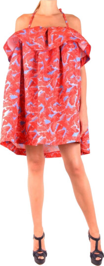 Msgm Dame Kjoler Rød M, Msgm Dame Kjoler Rød M,