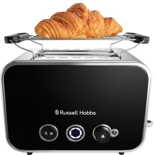 Russell Hobbs Distinctions 2-skjivers brødrister med uttrekkbar smuleskuff 26430-56 svart Russell Hobbs Distinctions 2-skjivers brødrister med uttrekkbar smuleskuff 26430-56 svart