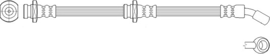 K&K FT0081 Bremseslange