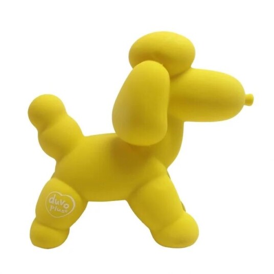 Duvo+ Duvoplus Hundeleke Ballongdyr Puddel Gul