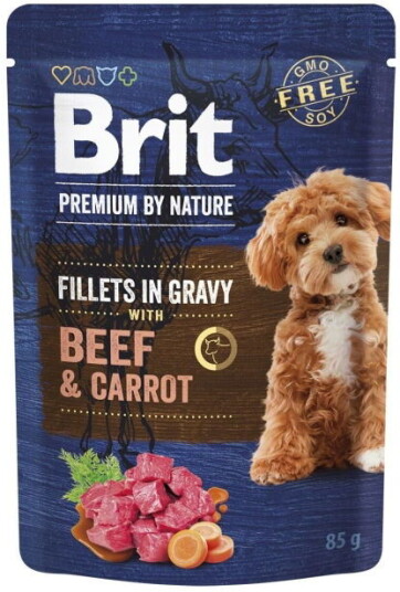 Brit Premium By Nature Dog Beef & Carrot 85 G