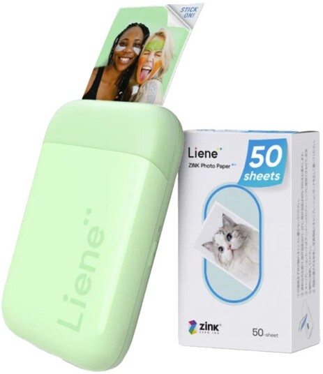 Liene Pearl K100 2x3" Portable Photo Printer Grønn Liene Pearl K100 2x3" Portable Photo Printer Grønn