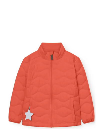 MINI A TURE Matnava Lightweight Puffer Jacket. Grs Orange 10Y/140