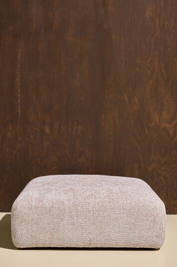 Jotex Puff Polyeterskum/Polyester/Kryssfiner Greige chenille Wenju 1792694040 Jotex Puff Polyeterskum/Polyester/Kryssfiner Greige chenille Wenju 1792694040