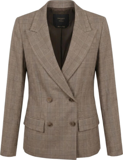 Twinset Dame Jakker Brun M,