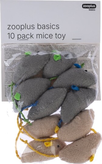 Zooplus Basics Kattelekesett Mus Pakke Med 10 Stk Zooplus Basics Kattelekesett Mus Pakke Med 10 Stk