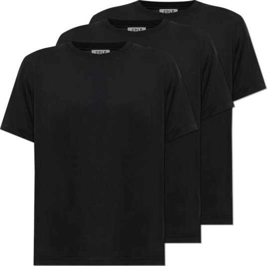 CDLP 3 X Midweight T Shirt Black BLACK XXL CDLP 3 X Midweight T Shirt Black BLACK XXL