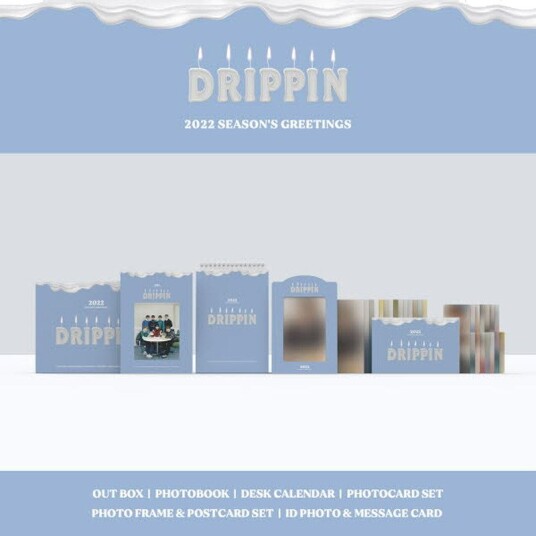 2022 Season's Greetings (Incl. 68pg Photobook, 28pg Desk Calendar, 15pc Photocard Set, Photo Frame &