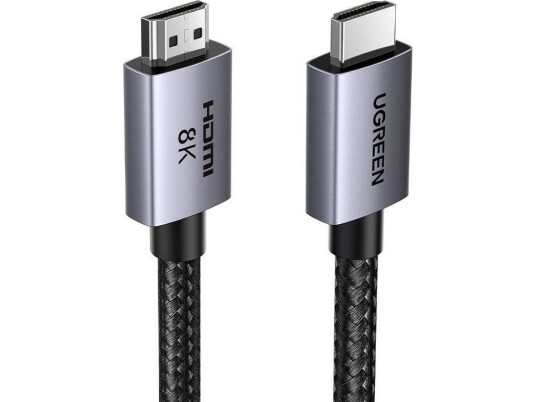 Ugreen 8K HDMI-kabel 2m Svart - Ultra High Speed med EARC Ugreen 8K HDMI-kabel 2m Svart - Ultra High Speed med EARC