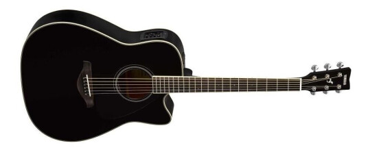 Yamaha Fgx820c Ii Svart Yamaha Fgx820c Ii Svart