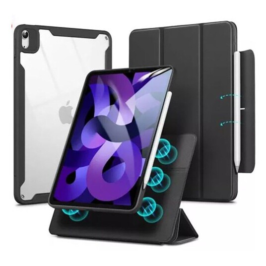 ESR iPad Air (2022 / 2020) / Pro 11" (2022 / 2021 / 2020 / 2018) ESR Rebound Hybrid Flip Deksel - Black
