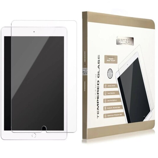 PANZER iPad 10.2" (2021 / 2020 / 2019) Panzer Herdet Glass Skjermbeskytter PANZER iPad 10.2" (2021 / 2020 / 2019) Panzer Herdet Glass Skjermbeskytter