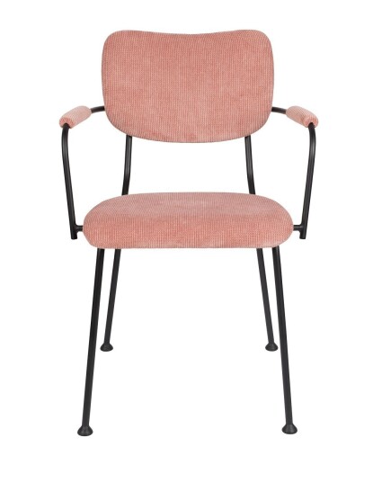 Zuiver Benson Spisestol m. armlen - Pink Unoliving