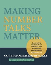 Making Number Talks Matter Av Cathy Humphreys, Ruth Parker