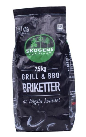 Skogens 401001 Grillbriketter 2,5 kg