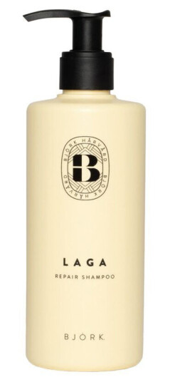 Björk Laga Reparerende Shampoo 300ml for Skadet og Tørt Hår Björk Laga Reparerende Shampoo 300ml for Skadet og Tørt Hår