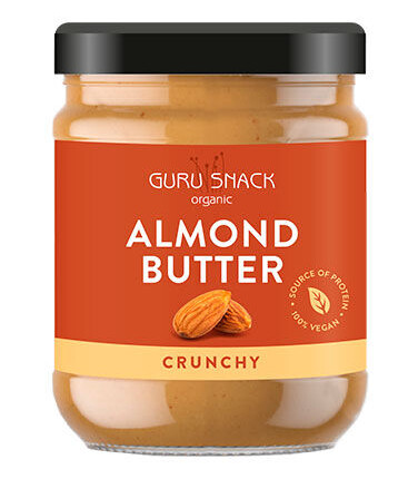 Guru Snack Almond Butter Crunchy 250g