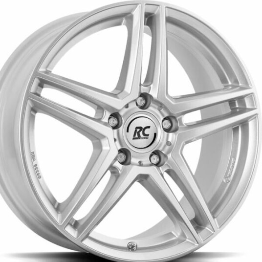 Brock Rcd17 Crystal Silver 8.5x19 5x112 ET57 B66.6