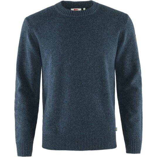 Fjellreven Men's Övik Round-neck Sweater Blå S Man