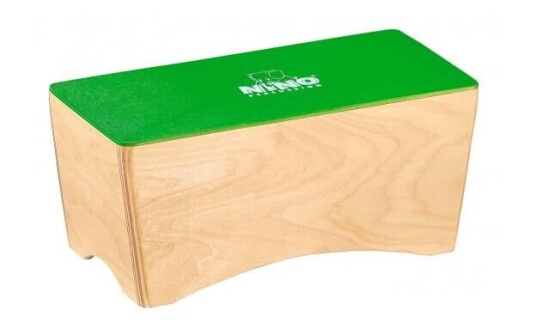 Nino Percussion 931 Gr Bongo Cajon Nat./Grønn
