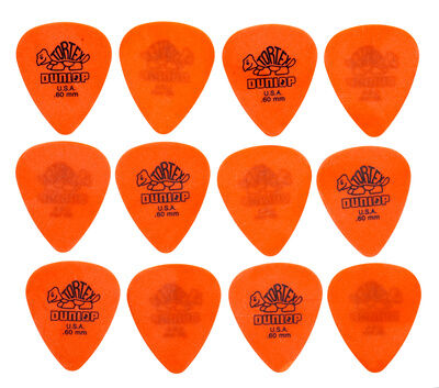 Dunlop Tortex Standard 0,60 Plektren 12 Stück Dunlop Tortex Standard 0,60 Plektren 12 Stück