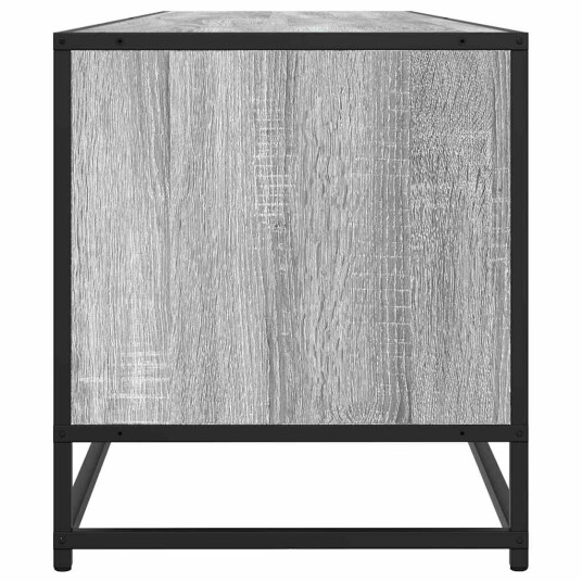 TV-benk grå sonoma 180,5x40x46 cm konstruert tre 8721102923098