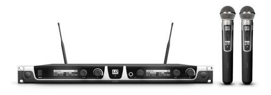 Ld Systems U518 Hhd 2 Trådløst System 2x Håndholdt Dynamisk Mikrofon