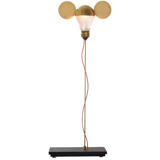 Ingo Maurer I Ricchi Poveri Toto Bordlampe Messing