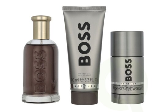Hugo Boss Bottled Gavepakke med Eau de Parfum 100 ml, Dusjgel 100 ml og Deodorant 75 g