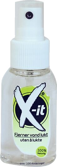 X it luktfjerner 50ml X it luktfjerner 50ml