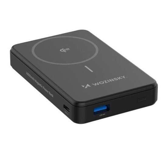 Wozinsky 10000mAh Powerbank 22.5W svart