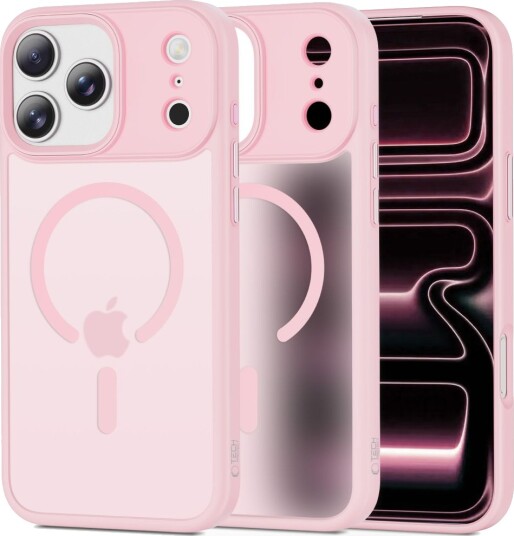 Tech Protect MagMat MagSafe Deksel til iPhone 17 Pro Rosa