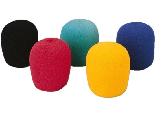 Monacor Ws-5, Dm-2500, Sort, Blå, Grønn, Rød, Gult, Skum, 4 Cm, 5 Cm