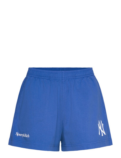 Sporty & Rich Yankees Serif Disco Short Blue S