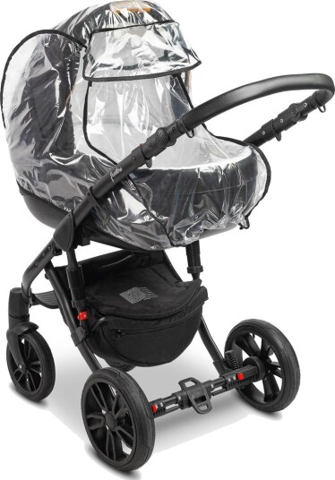 Caretero Premium Regntrekk til Barnevogn 90x55x70cm