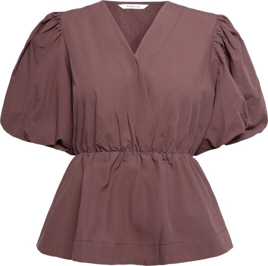 Noella N Magdalena Blouse   Burgundy   XS