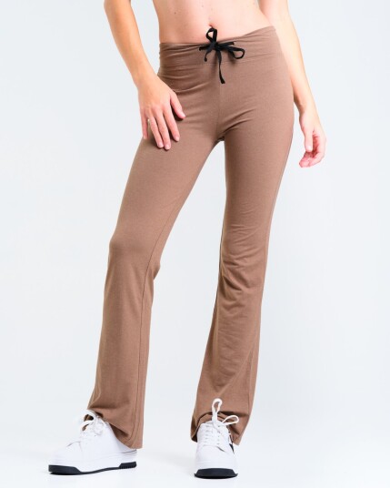 LEVITY Calm Straight Leg Pants 2.0 Mole Brown Marl XS