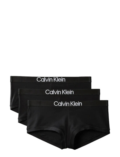 Calvin Klein Boyshort 3Pk Black XS
