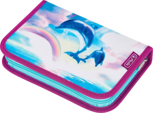 Herlitz Pennal Med 31 Deler 20,5x14x3,8cm Ocean In Heaven