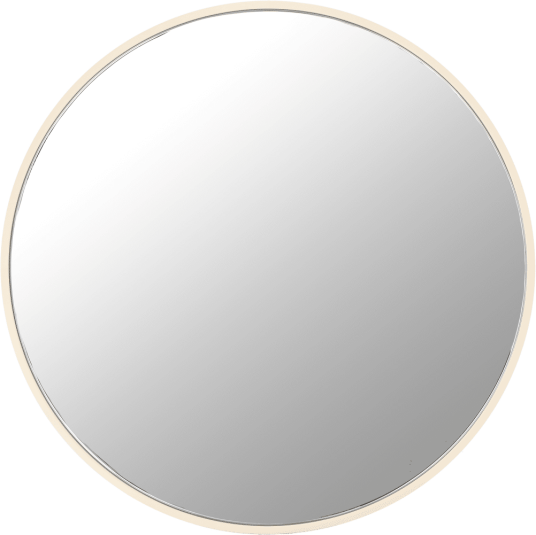 Scandi Living Sphere speil Ø80 cm Beige