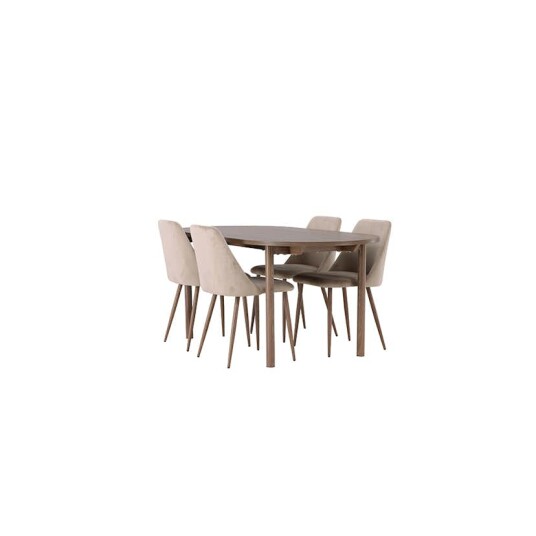 Venture Home Spisegruppe Venture Home Andy med 4 stk Night Stoler GR23662
