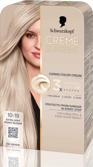 Schwarzkopf Creme Supreme  10-19 Ultra Light Pearly Blonde