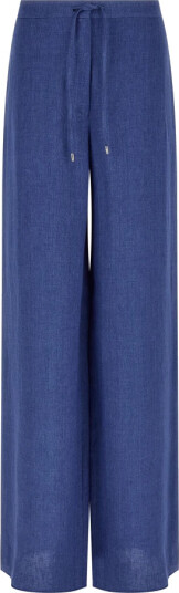Max Mara Studio Dame Bukser Blå L, Max Mara Studio Dame Bukser Blå L,