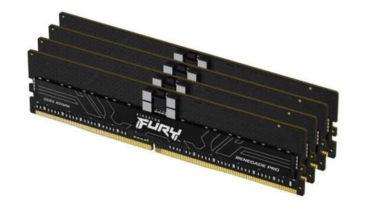 Kingston FURY Renegade Pro DDR5-5600 - 128GB - CL28 - Quad Channel (4 pcs) - AMD EXPO & Intel XMP - Svart