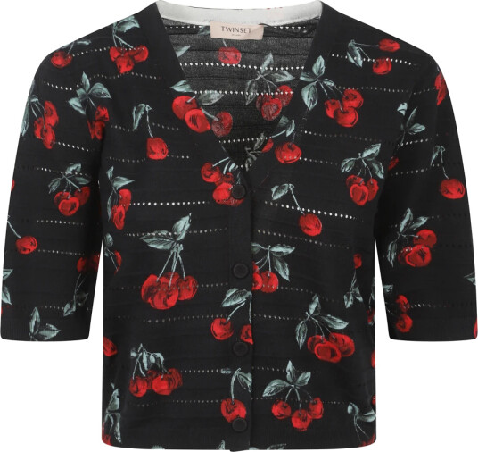 Twinset Dame Strikkevarer Svart S,