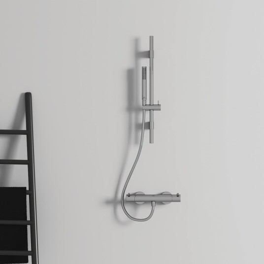 IDEAL STANDARD IDEALRAIN PRO DUSJSETT Ø25/600 KROM