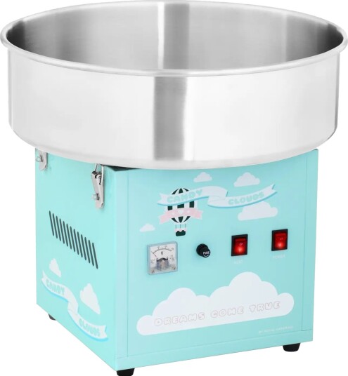 Royal Catering Sukkerspinnmaskin  52 cm  1 200 W  turkis 10011084